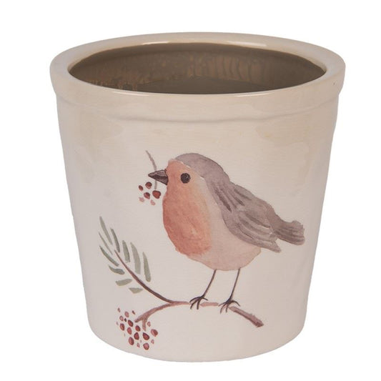 Vintage Style Ceramic Flower Pot Bird, 17*16 cm, 6CEVGP0001L