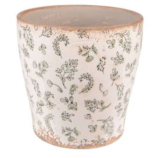 Ceramic Flower Pot in Vintage Style, 17*16 cm, 6CE1545L