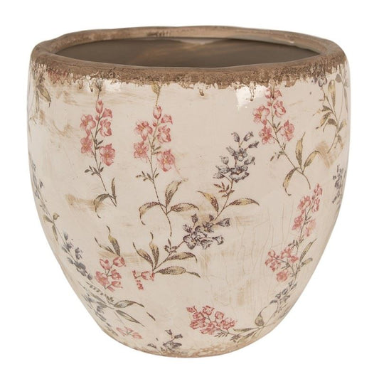 Vintage Style Ceramic Flower Pot, 18*17 cm, 6CE1615L