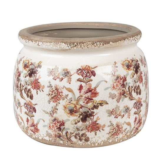 Ceramic Flower Pot in Vintage Style, 20*15 cm, 6CE1650L