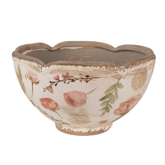 Ceramic Vintage Style Flower Pot, 21*12 cm, 6CE1626M