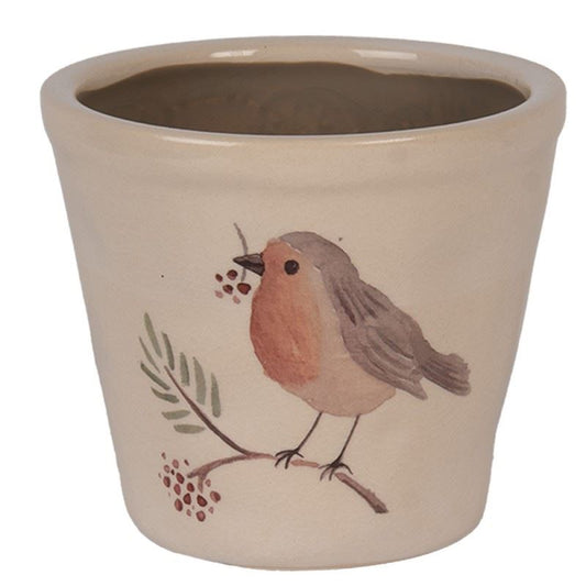 Vintage Style Ceramic Flower Pot Bird, 21*20 cm, 6CEVGP0001XL