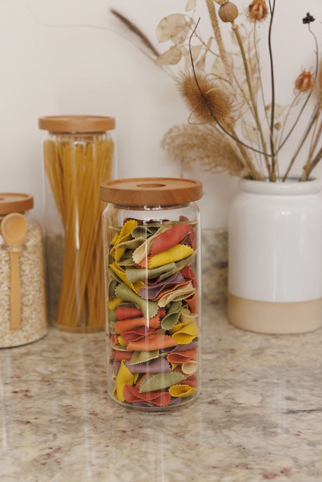 KitchenCraft Idilica bulk jar, 1000 ml, IDGLSSTORMED