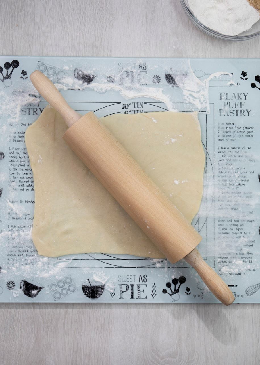 KitchenCraft Dough Rolling Pin, 44cm, KCREVPIN