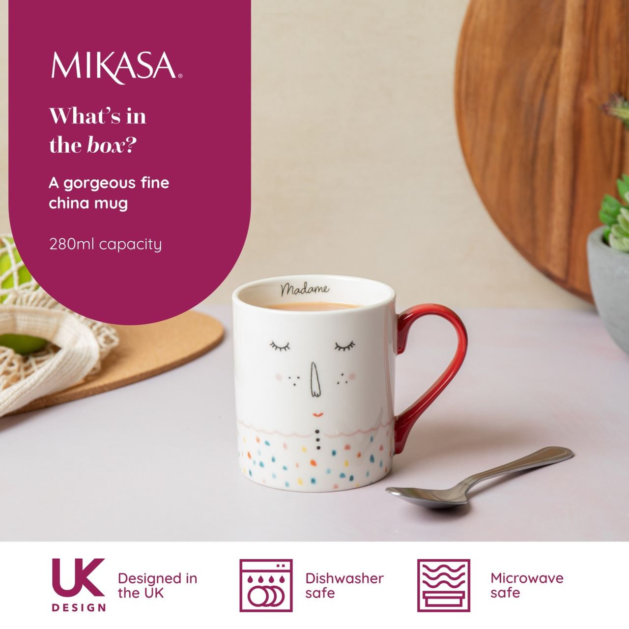Mikasa Monsieur Cup, 280 ml, MKCANMON