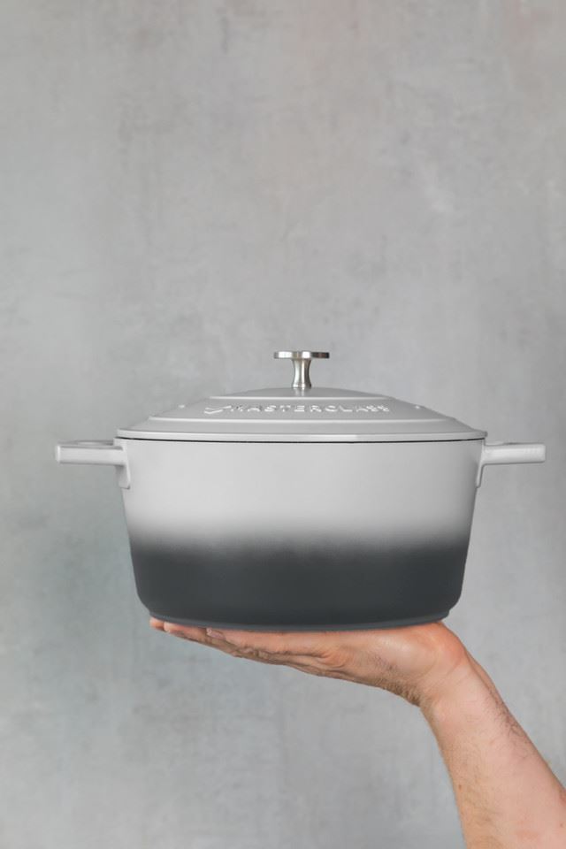 MasterClass Ombre Gray saucepan, 4 L, MCMCRD24GRY