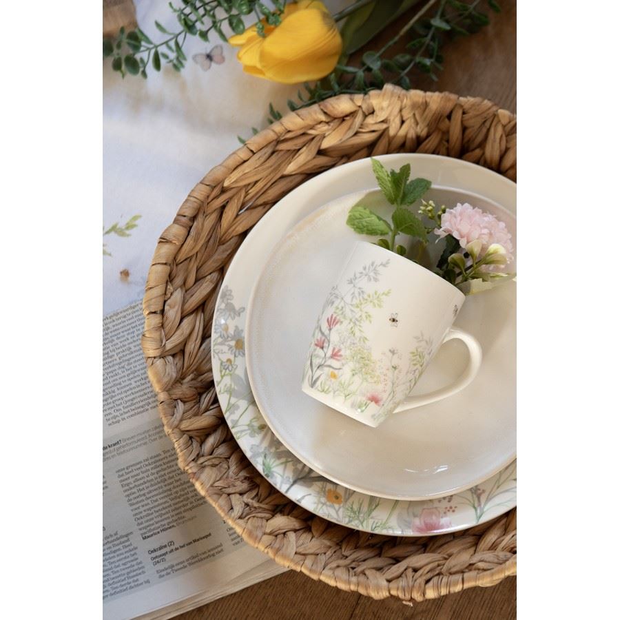 Flowers plate, 26 cm, WFFFP
