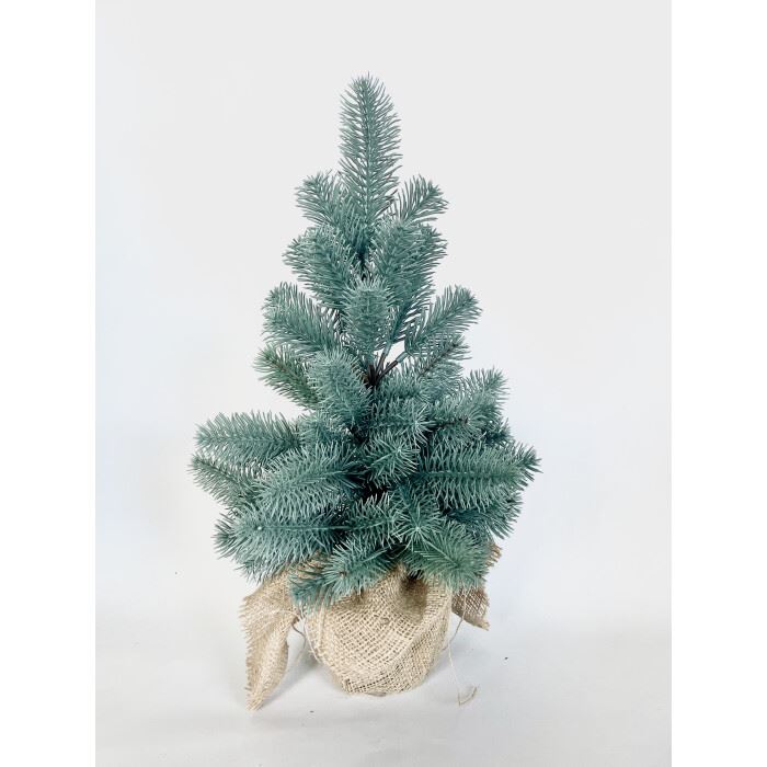 Christmas tree in a bag cast Premium blue, 50 cm, 100N/50/B