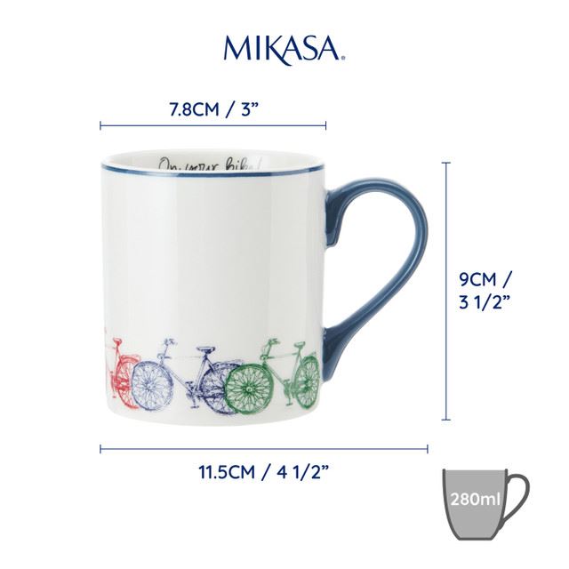 Mikasa Bike Cup, 280 ml, MKCANBIKE