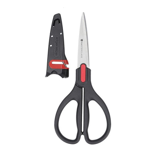 Kitchen Shears MasterClass - Stainless Steel with Built-in Sharpener