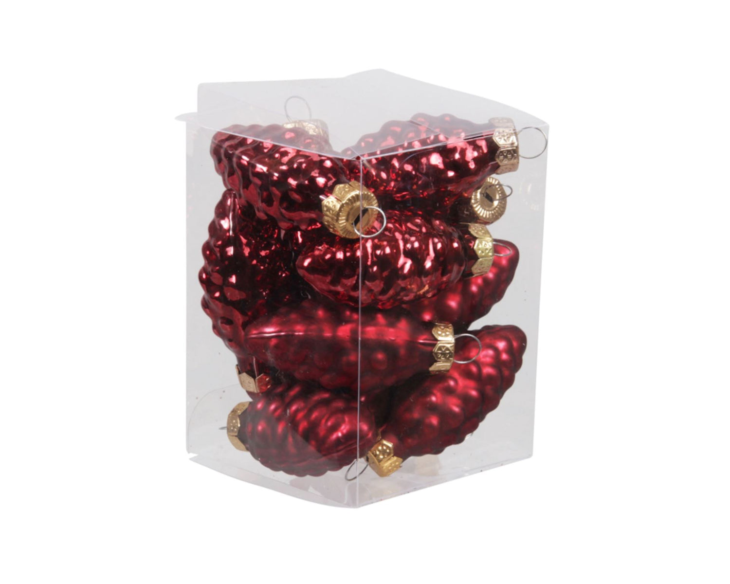 Christmas tree toy set of pinecones