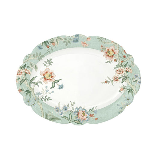 Dish Zen Garden Green, 35*25.5 cm, R1057ZENG