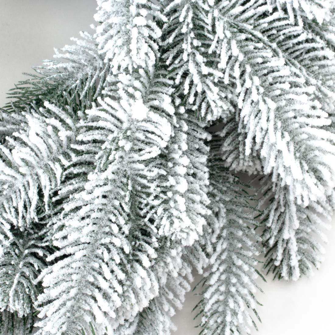 New Year wreath cast Lux snowy, 40 cm, 112/40/GS