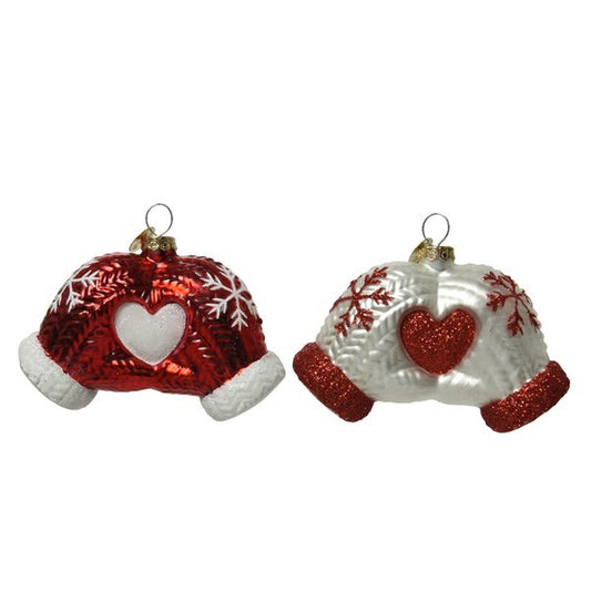 New Year's decoration Gloves, 9.5*2.5*7 cm, 12.5069 New Year's decoration Gloves, 12.5069