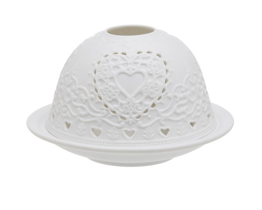Candlestick Heart 12*7.6cm, 125CAN007-04010H
