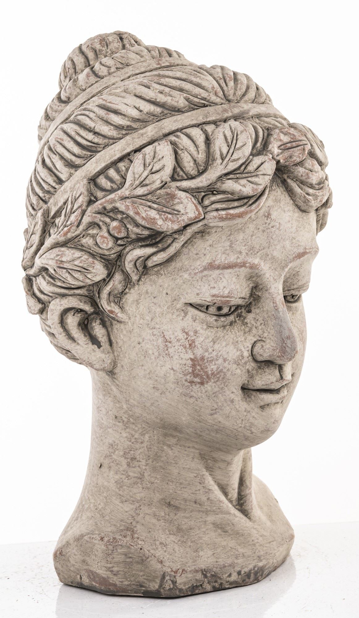 Classical Ceramic Bust Sculpture 6x12 in