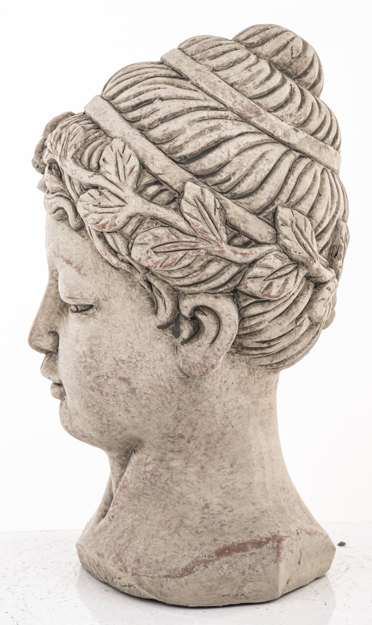 Classical Ceramic Bust Sculpture 5x9 in