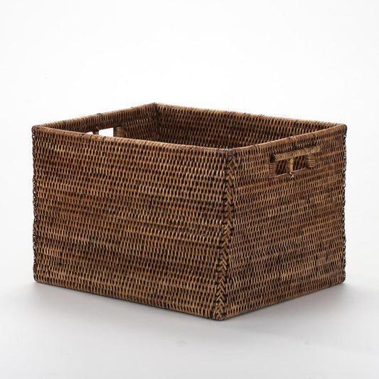 Eco-Friendly Rattan Storage Box, 35*30*24 cm