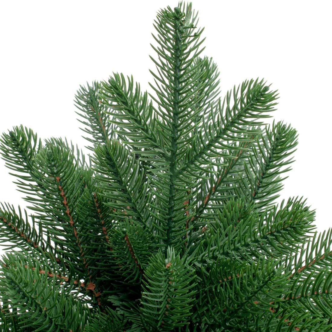 Traditional cast Christmas tree in a pot, 90 cm, 215N/90/G