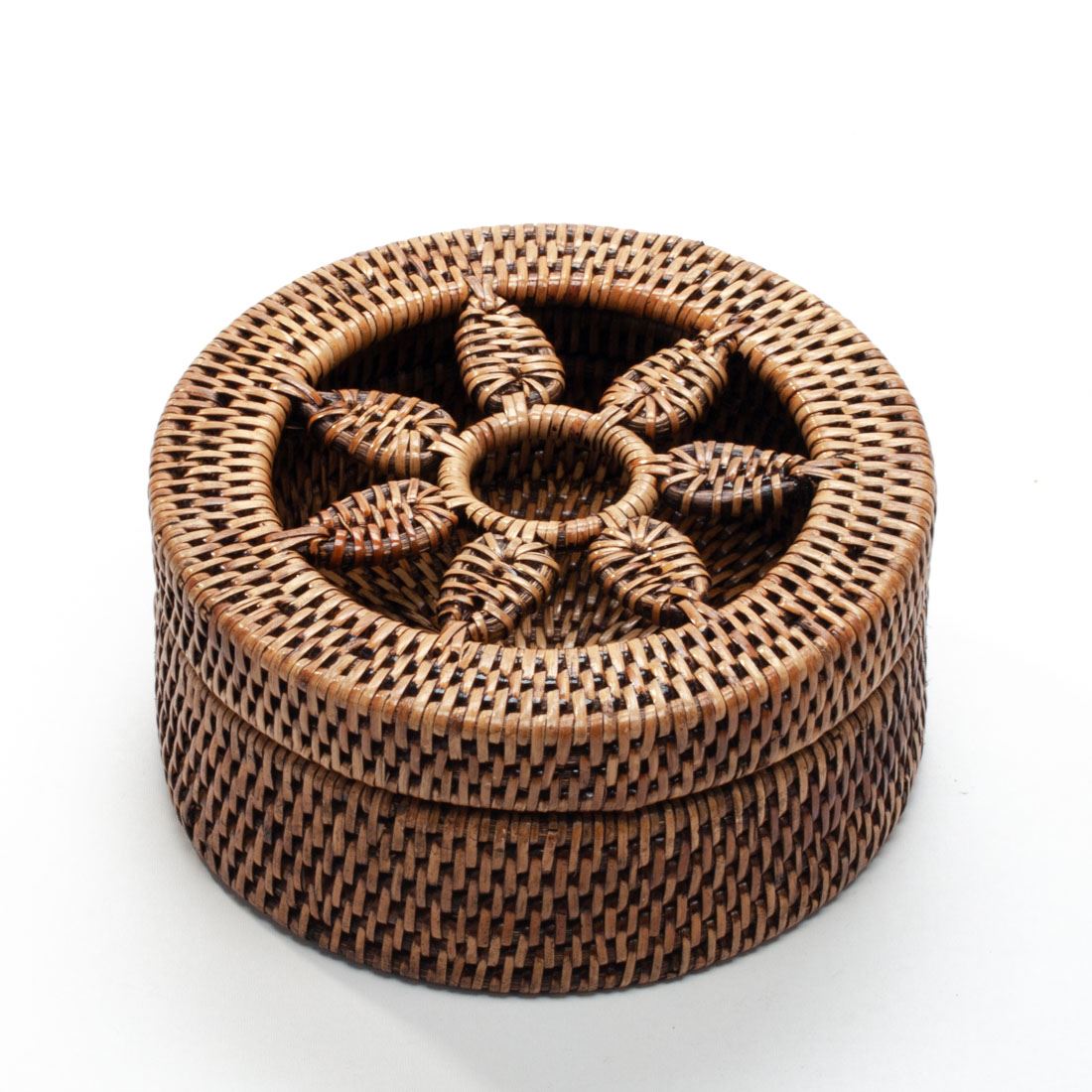 Lace Harmony Rattan Napkin Box (Brown), 20х8 cm