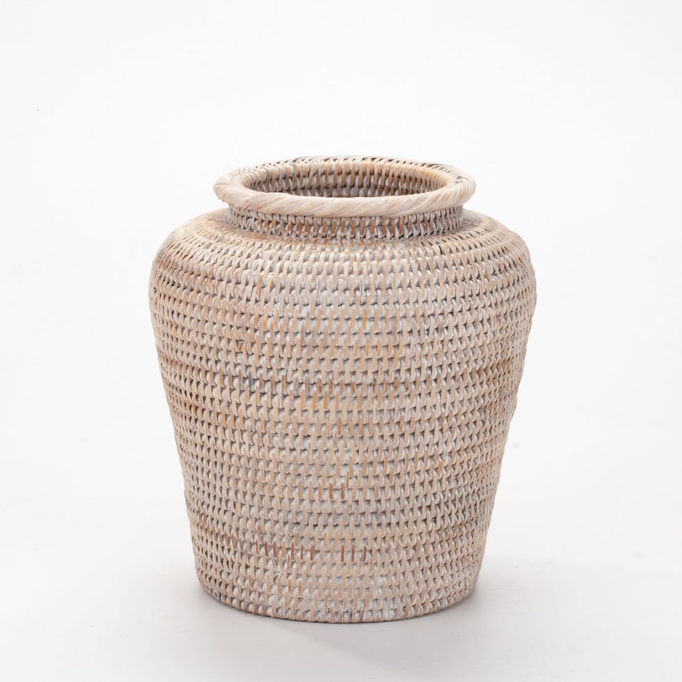 Colonial Vintage Scandinavian Style Decorative Dried Flower Vase
