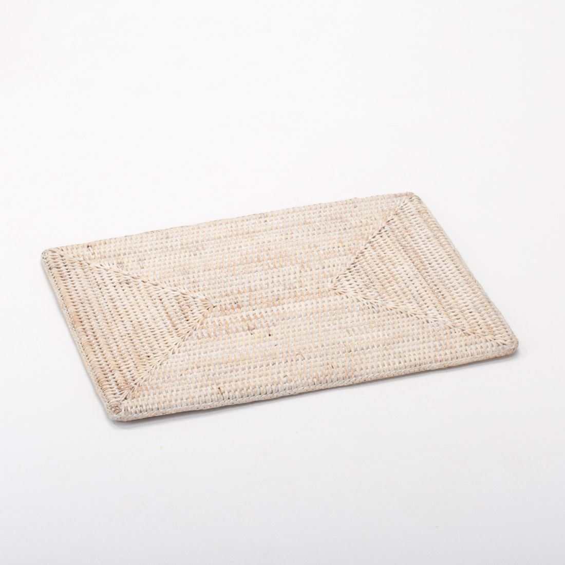 Handmade rattan rectangular placemat: rustic elegance for your table, 38х28 cm