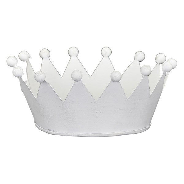 Decorative crown ornament for flowerpot 