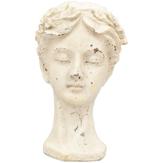 Head of antique woman for interior decor