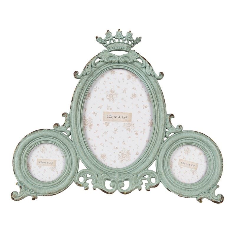 Antique Style Metal Photo Frame 8x9.6 for 4x5 Picture & 2 pcs x 2