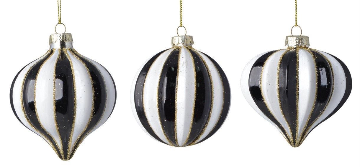 New Year Decoration Ball – Assorted 8 cm Tree Ornament