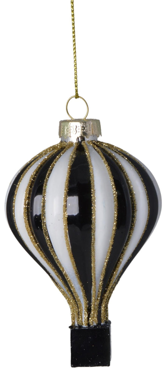New Year decoration Balloon, glass, 6*6*9.5 cm, 3914 New Year decoration Balloon, 8 cm, 3914