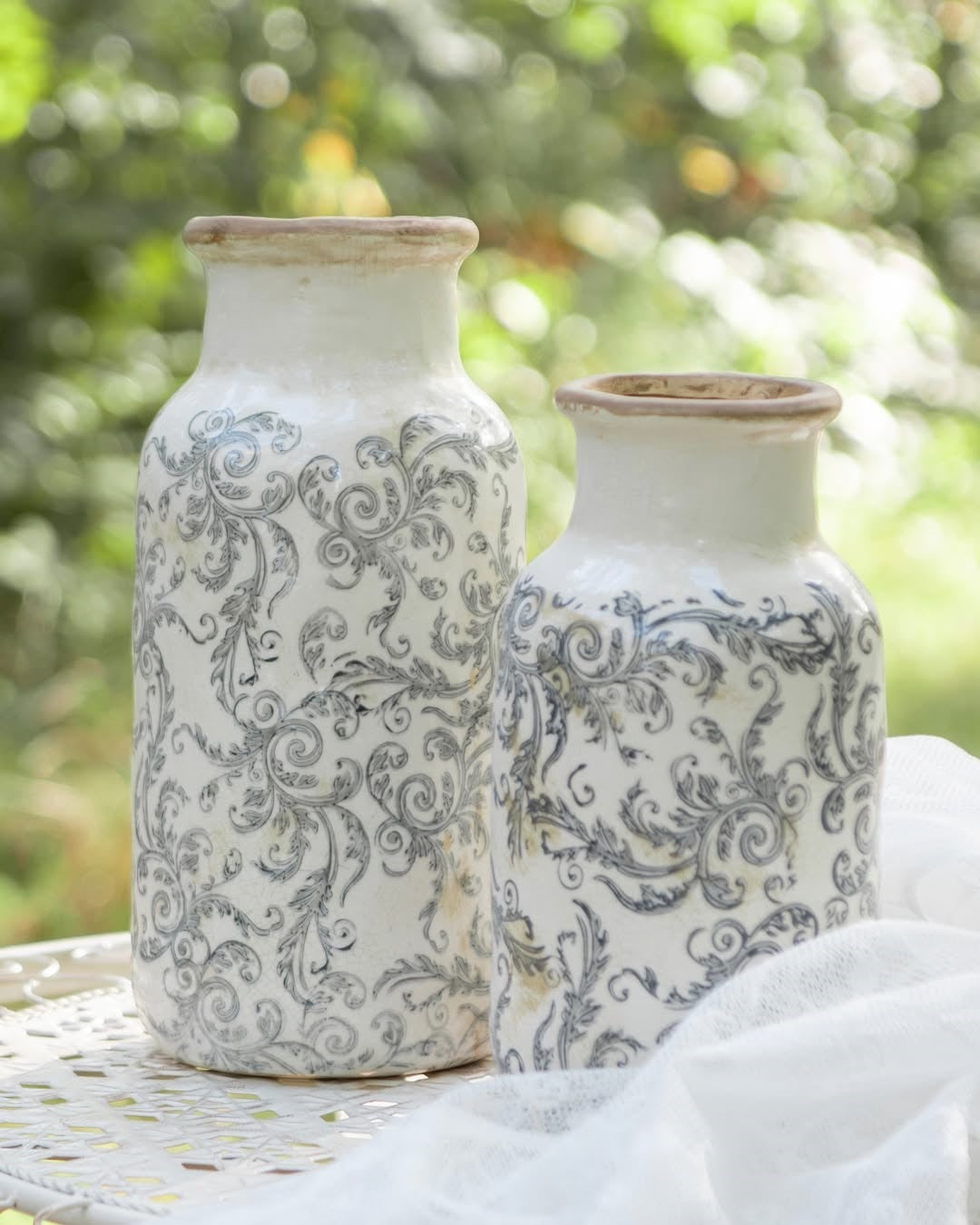 Vintage flower vases