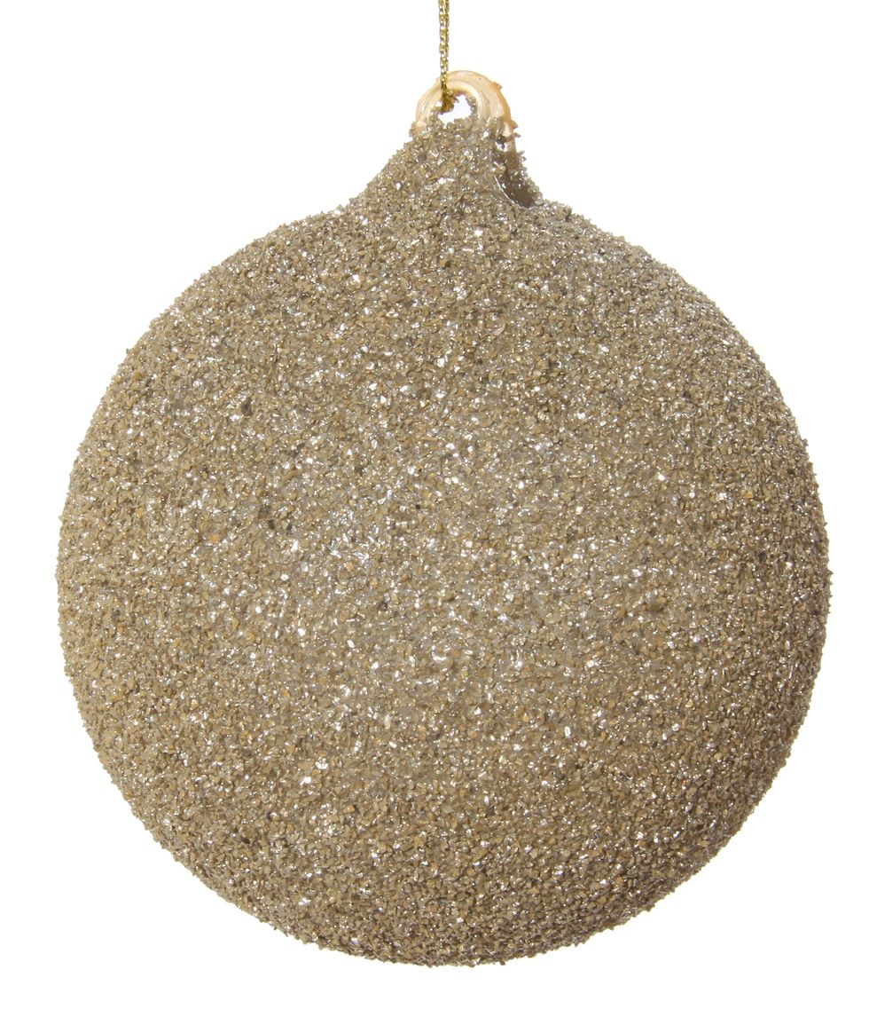 Christmas tree decoration ball, glass, 10 cm, 47981
