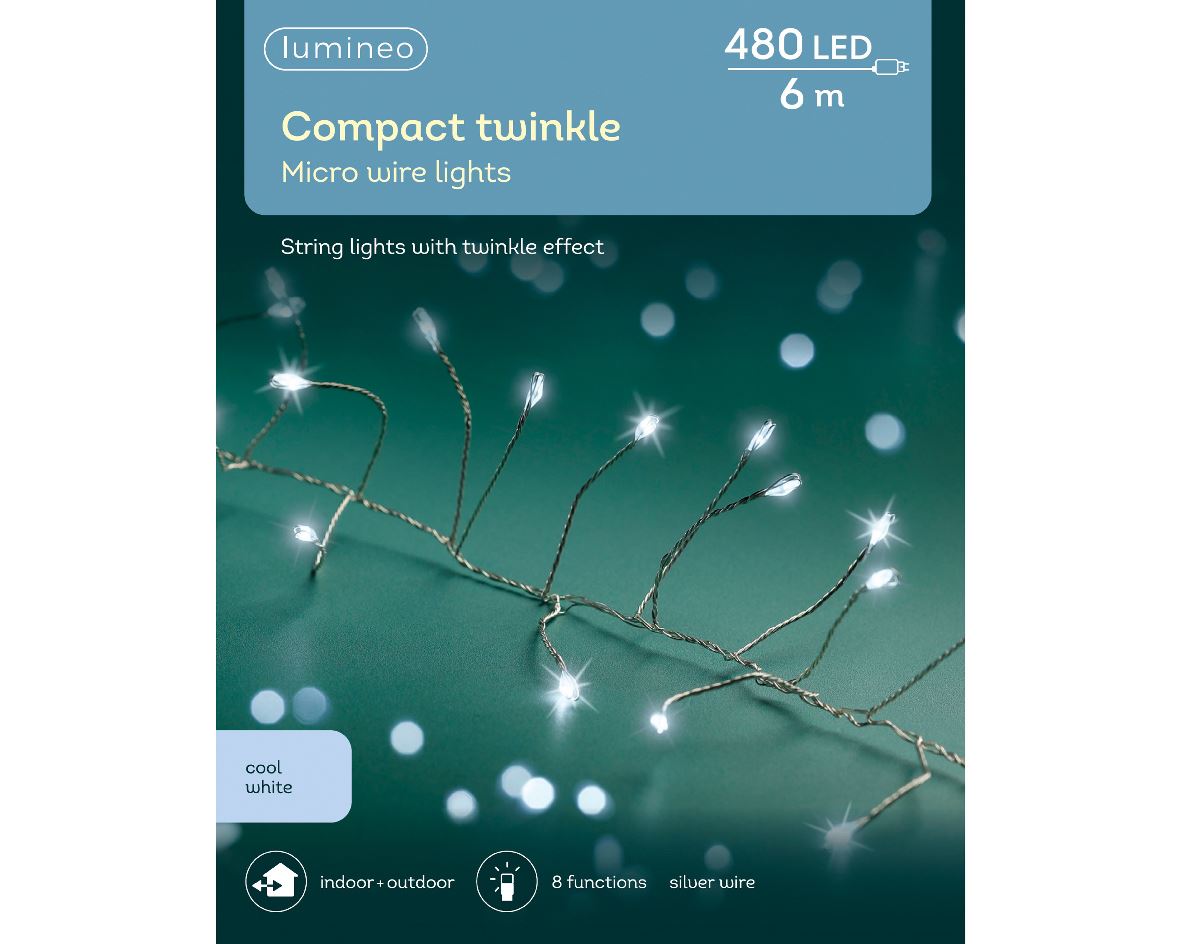 Christmas garland Cluster, 600 cm, 480L LED, 50.0265