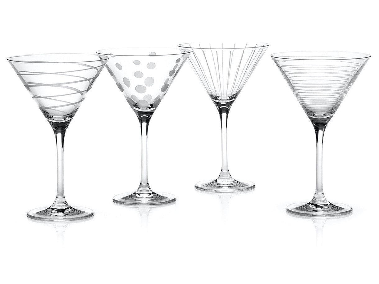 Mikasa Cheers Martini Glass Set, 5159319 Mikasa Cheers Martini Glass Set
