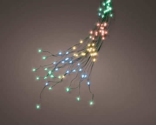 Christmas garland of bunches, 210 cm, 672L LED, 54.2896