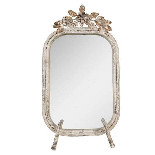 Shabby Chic Tabletop Mirror - dopamine decor for your beautiful home