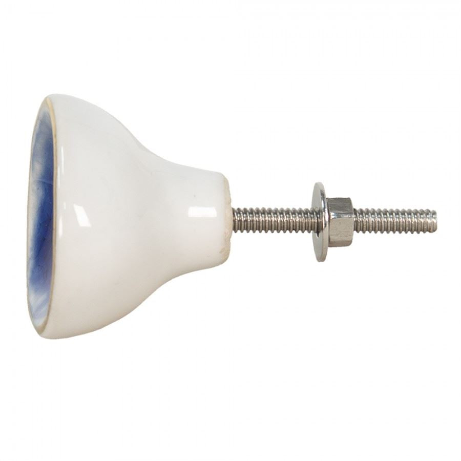 Clayre & Eef ceramic furniture handle, 4*4*7 cm, 65045