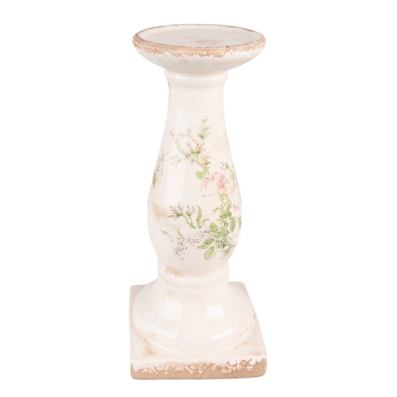 Shabby Chic Vintage Ceramic Candle Holder, 13х30 cm