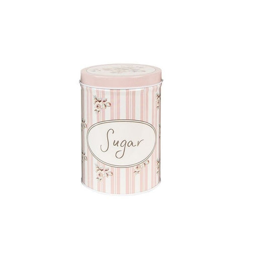 Vintage metal sugar can, 8*12 cm, 6BL0111Sugar