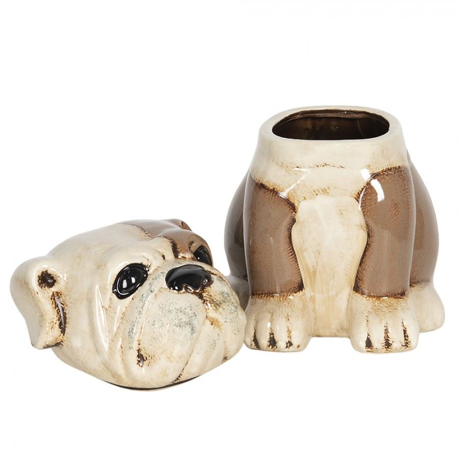 Ceramic storage container Dog, 20*18*26 cm, 6CE1155