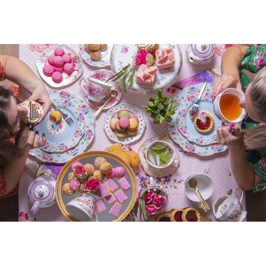 Cup and saucer Flowers, 200 ml, 6CE1272