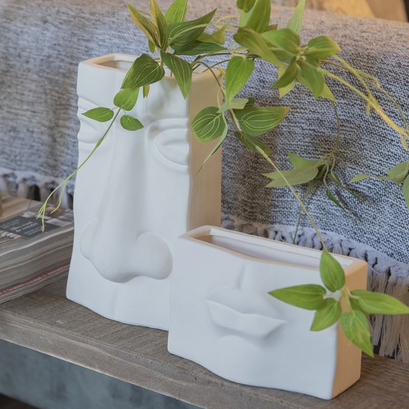Decorative ceramic planter in Modern style, 17*7*11 cm, 6CE1526