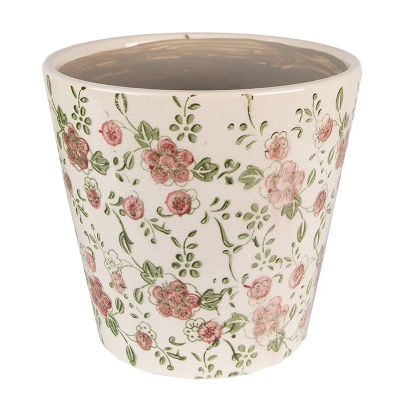 Ceramic planter for flowers and houseplants 
