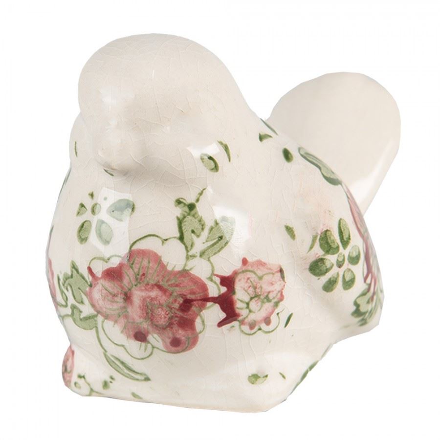 Vintage Ceramic Songbird Figurine, 10х6х7 cm