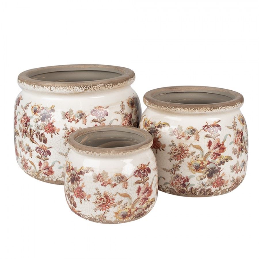 Vintage Style Ceramic Flower Pot, 12*10 cm, 6CE1650S