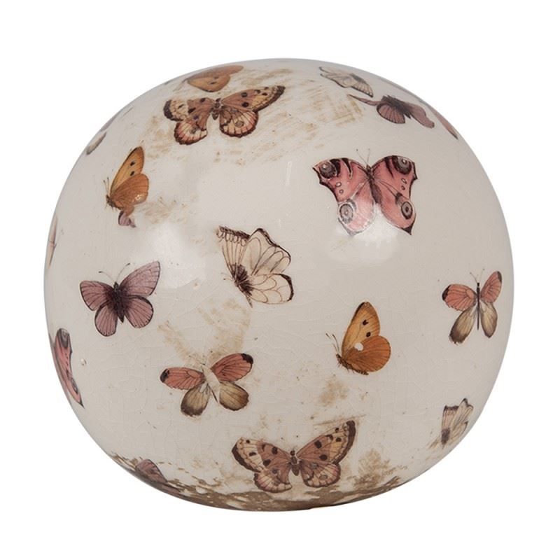 Butterflies ball ceramic figure - cozy home and style