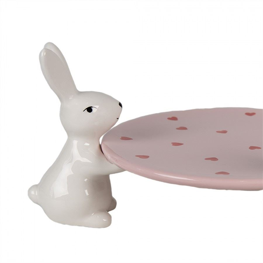 Bunny Dessert Stand, 24*23*12 cm, 6CE1693