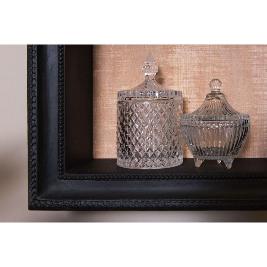 Elegant Glass Bonbonniere – For Sweets, Nuts & Dried Fruits