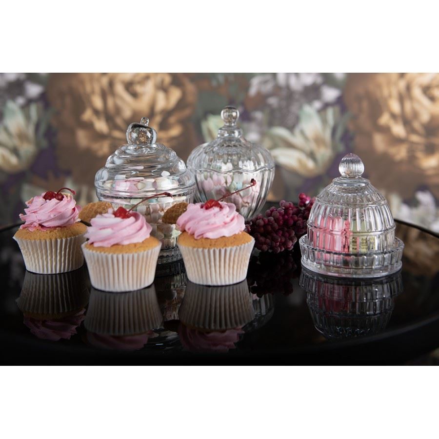 Classic Small Glass Cloche Dome, 9х10 cm